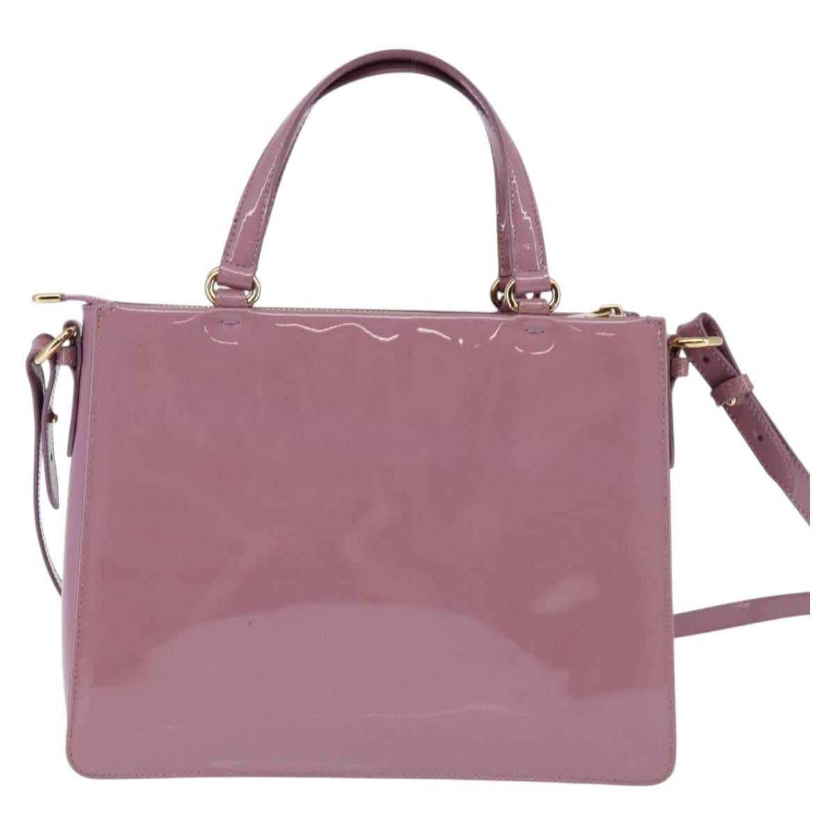 Salvatore Ferragamo Salvatore Ferragamo Vala Handbag Patent leather Size ONE SIZE - 2 Thumbnail