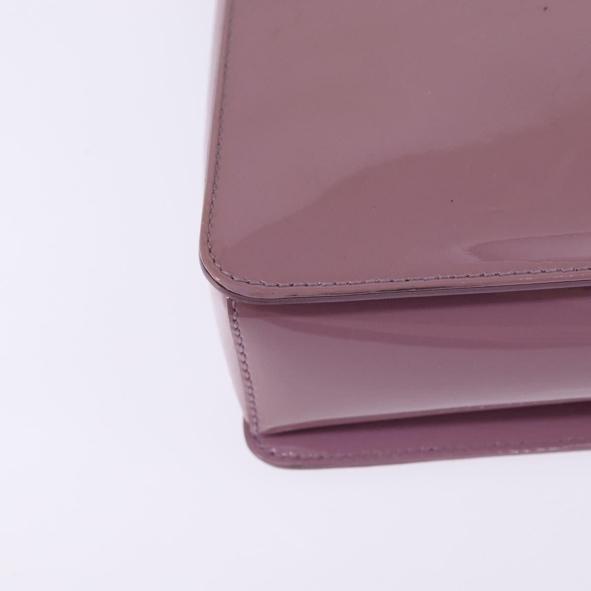 Salvatore Ferragamo Salvatore Ferragamo Vala Handbag Patent leather Size ONE SIZE - 11 Thumbnail