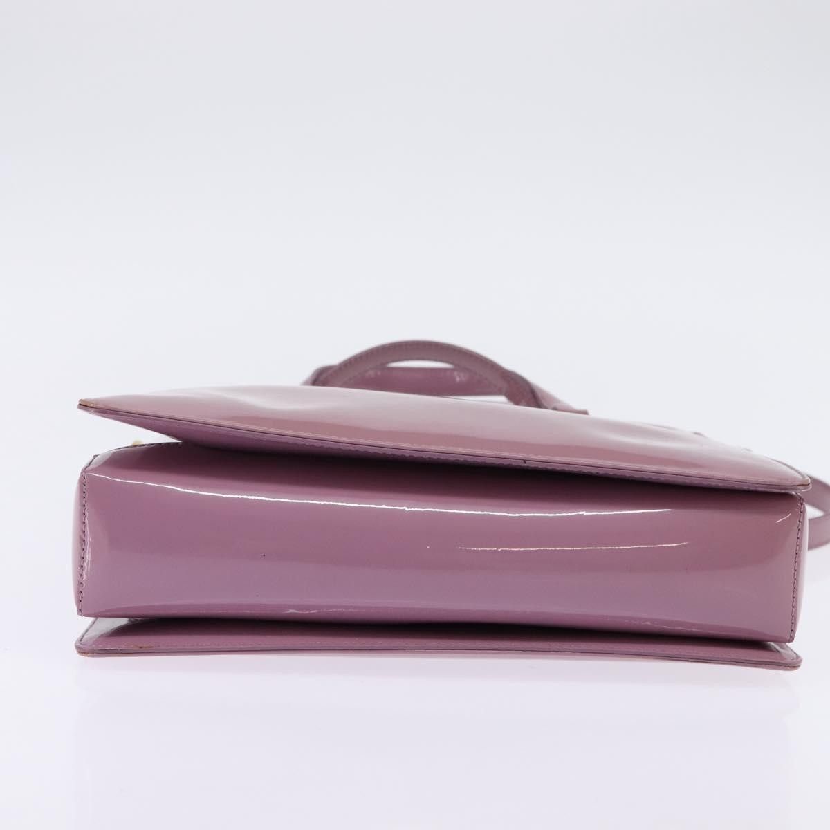 Salvatore Ferragamo Salvatore Ferragamo Vala Handbag Patent leather Size ONE SIZE - 15 Thumbnail