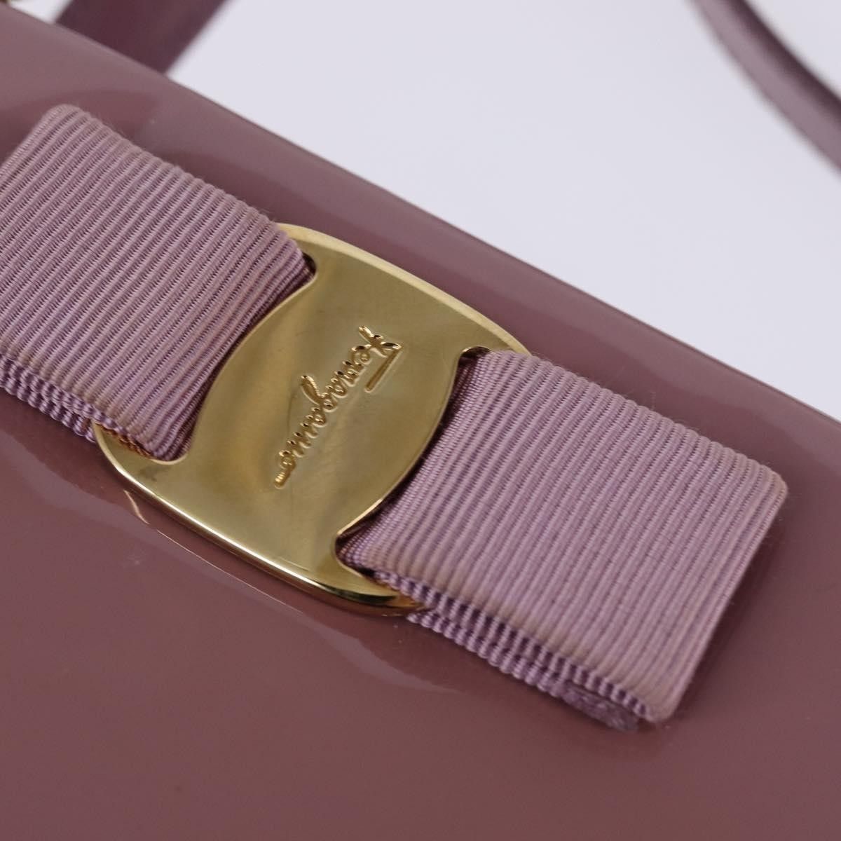 Salvatore Ferragamo Salvatore Ferragamo Vala Handbag Patent leather Size ONE SIZE - 13 Thumbnail