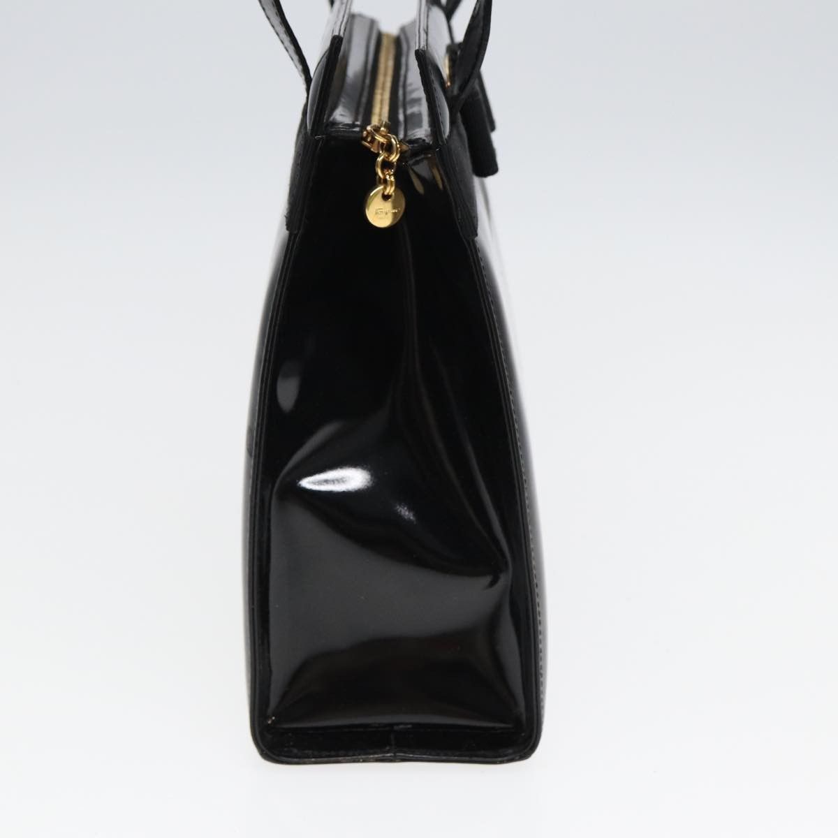 Salvatore Ferragamo Salvatore Ferragamo Vala Shoulder Bag Patent Leather Size ONE SIZE - 4 Thumbnail