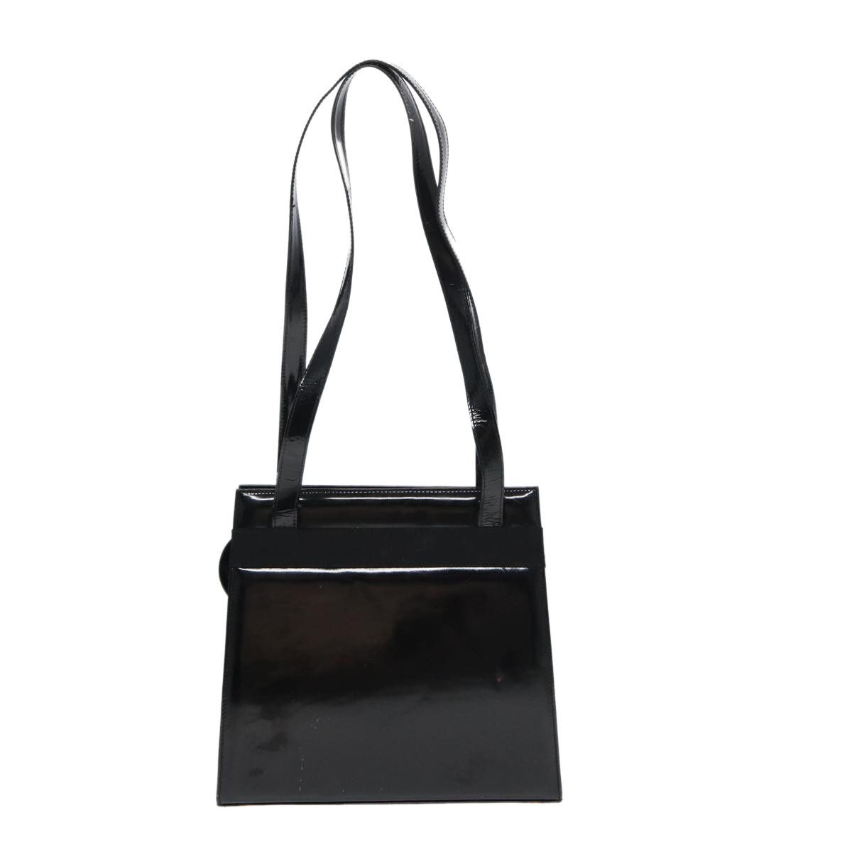 Salvatore Ferragamo Salvatore Ferragamo Vala Shoulder Bag Patent Leather Size ONE SIZE - 2 Thumbnail