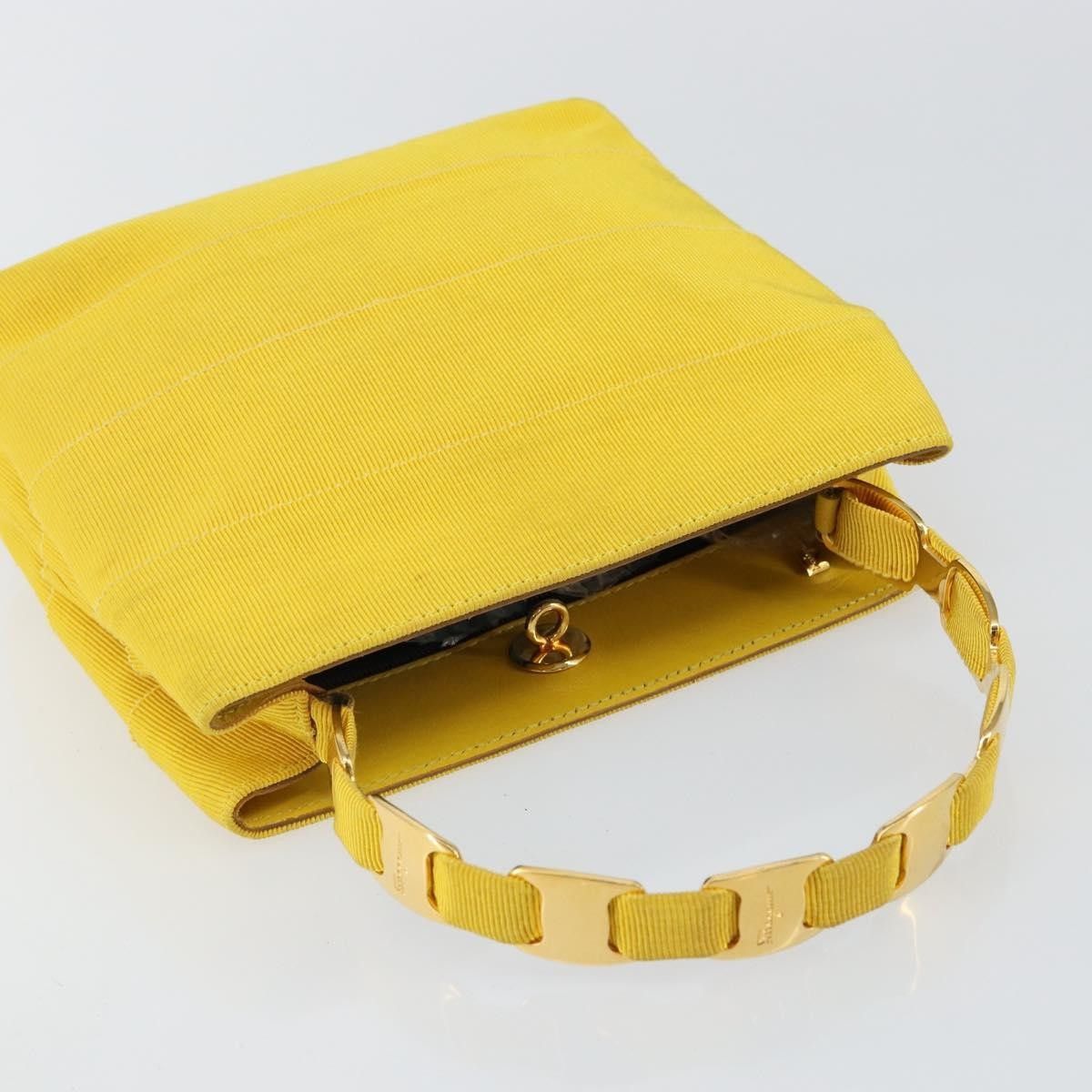 Salvatore Ferragamo Salvatore Ferragamo Vala Handbag Nylon Size ONE SIZE - 15 Thumbnail