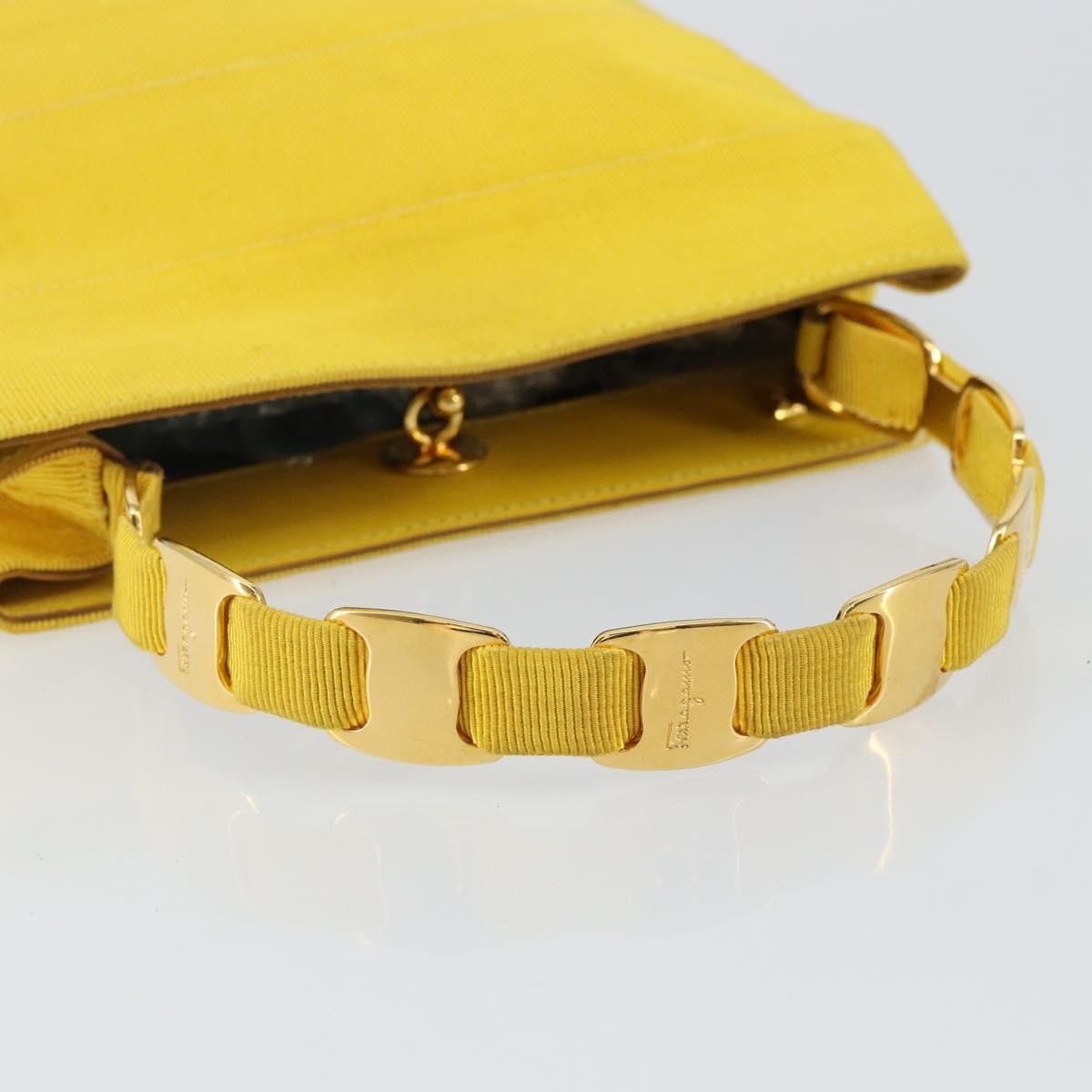 Salvatore Ferragamo Salvatore Ferragamo Vala Handbag Nylon Size ONE SIZE - 7 Thumbnail