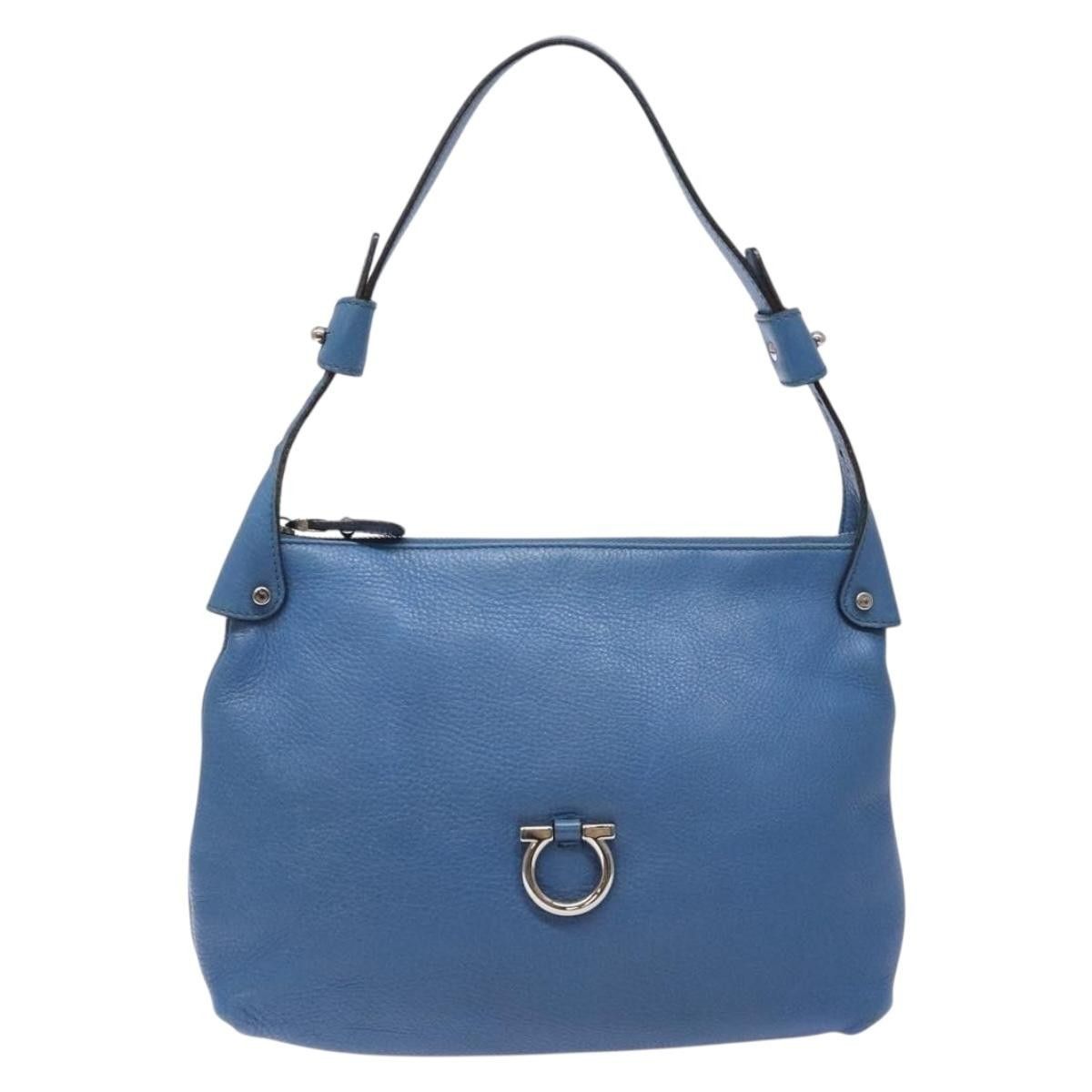 Salvatore Ferragamo Salvatore Ferragamo Gancini Shoulder Bag Leather Size ONE SIZE - 19 Thumbnail