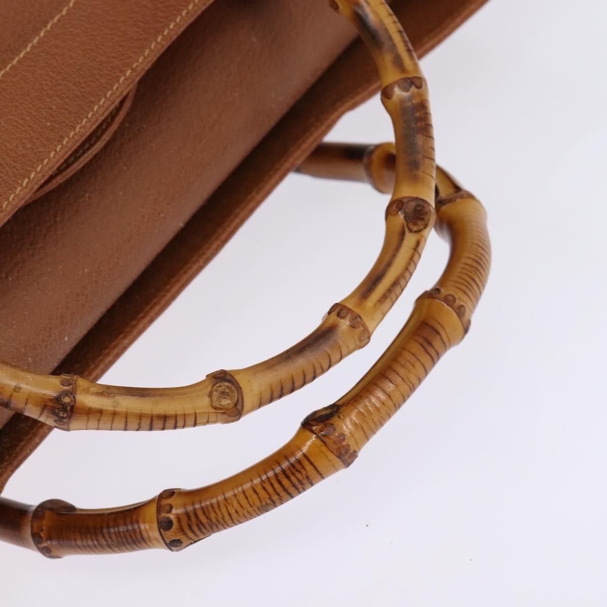 Gucci Gucci Bamboo Handle Tote Suede Size ONE SIZE - 7 Thumbnail