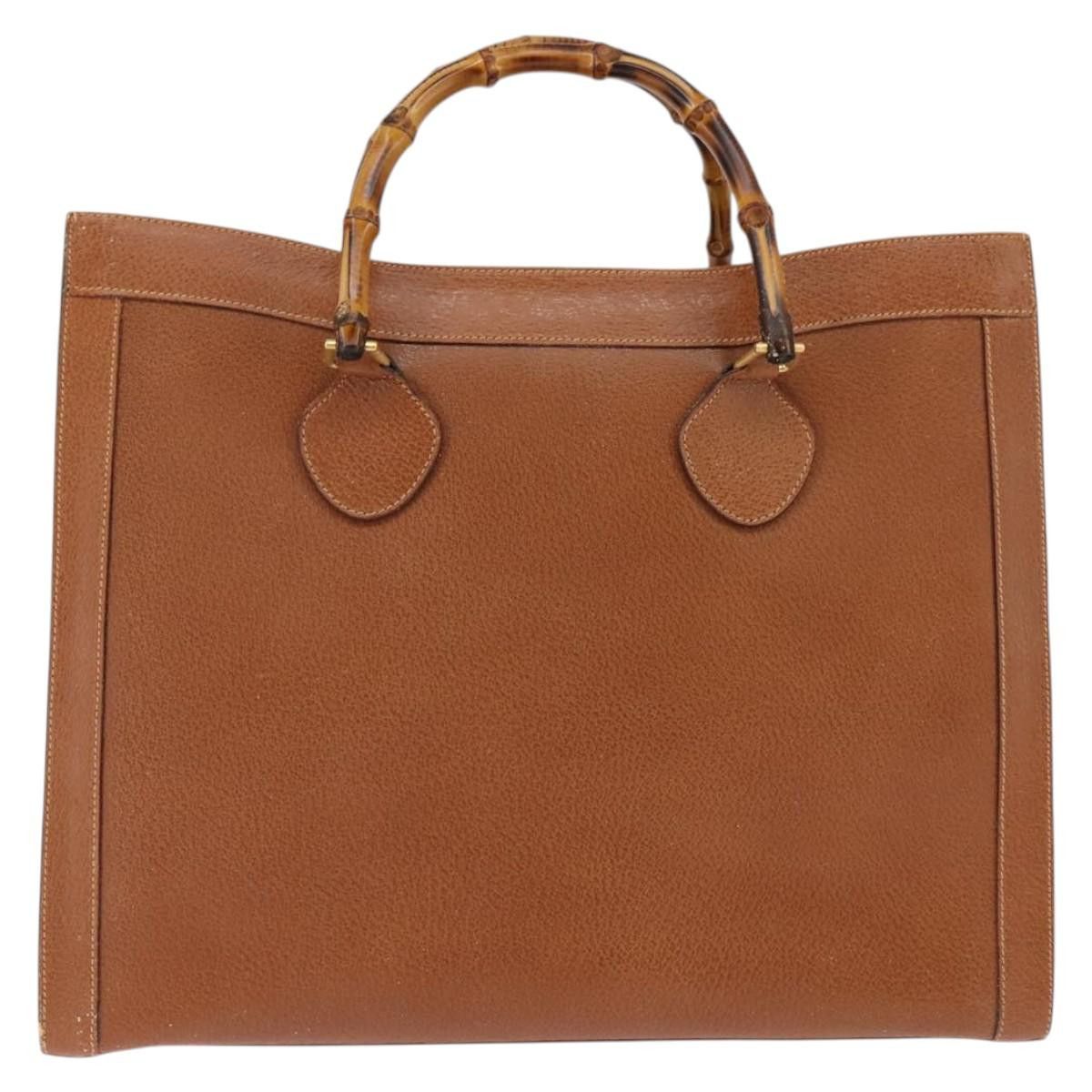 Gucci Gucci Bamboo Handle Tote Suede Size ONE SIZE - 3 Thumbnail