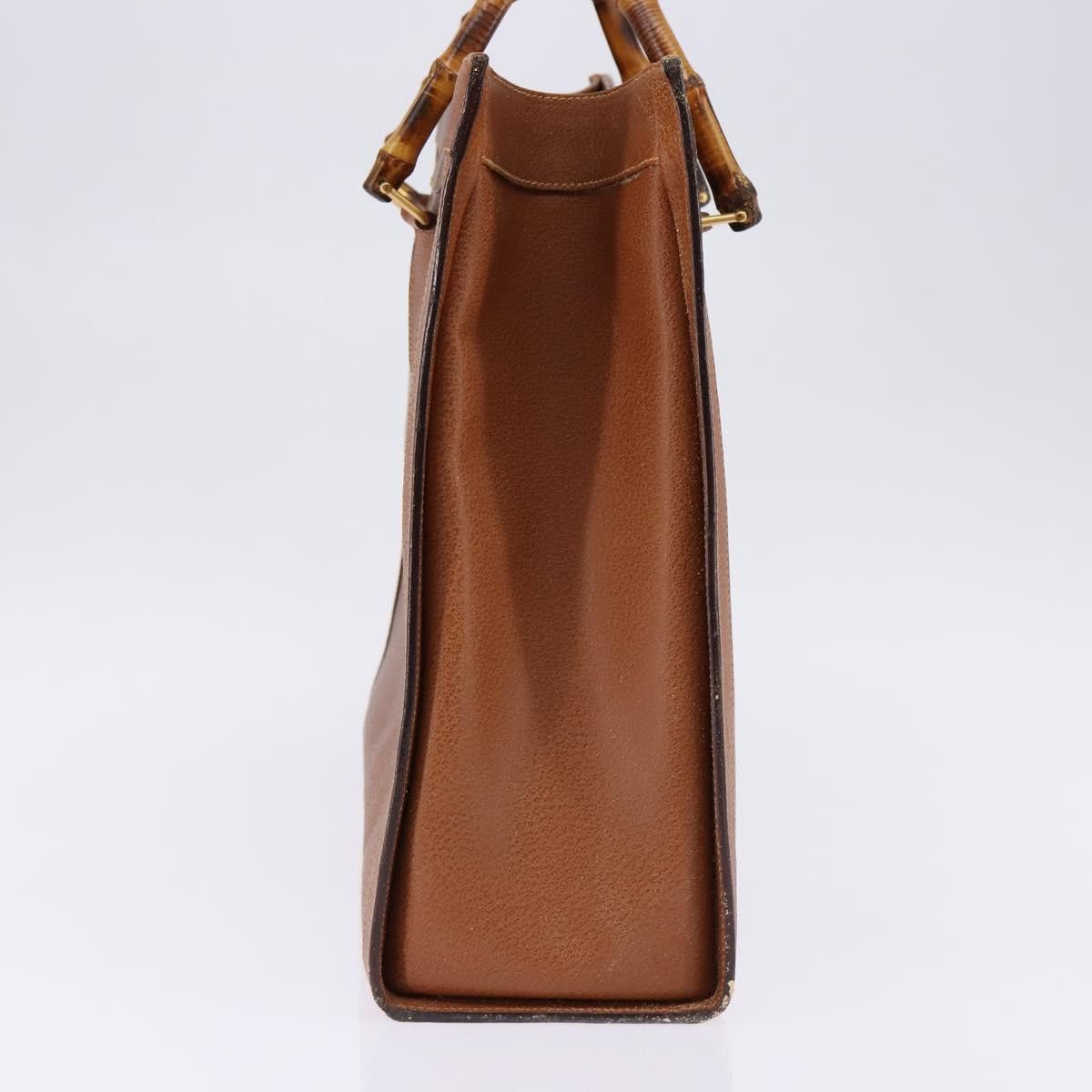 Gucci Gucci Bamboo Handle Tote Suede Size ONE SIZE - 5 Thumbnail