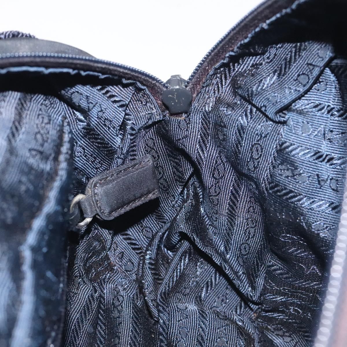 Prada Prada Vintage Zip Handbag Tessuto Size ONE SIZE - 19 Thumbnail