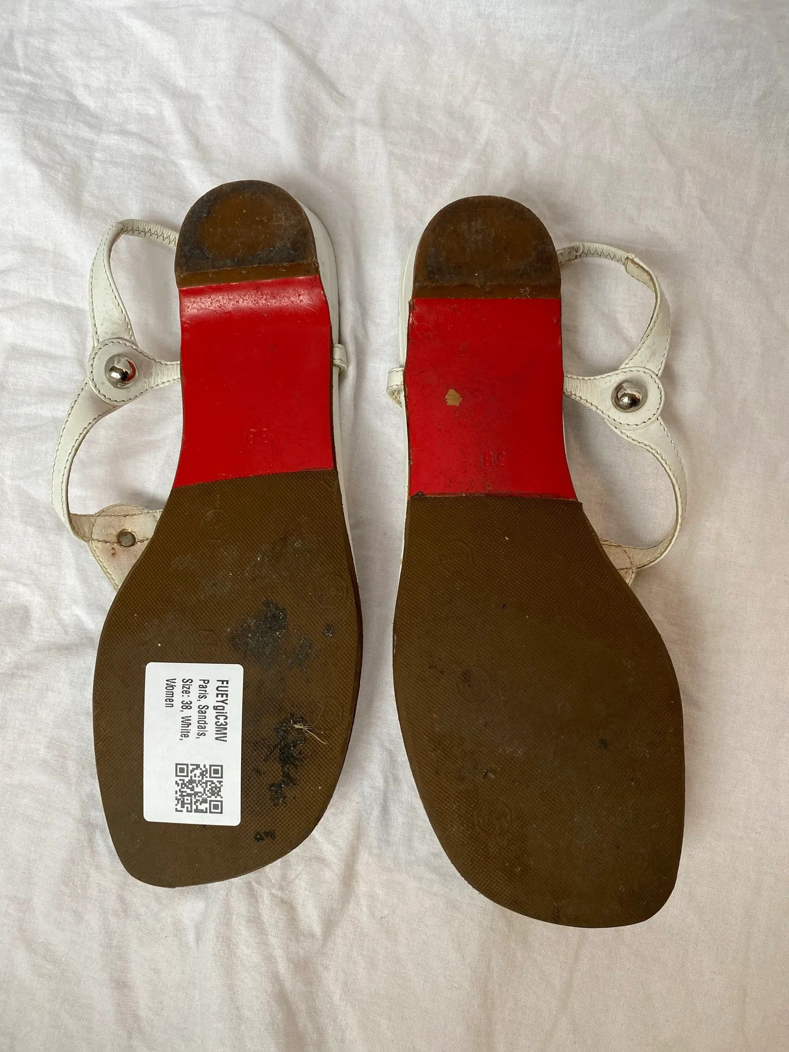 Christian Louboutin Christian Louboutin Sandals Size US 8 / IT 38 - 3 Thumbnail
