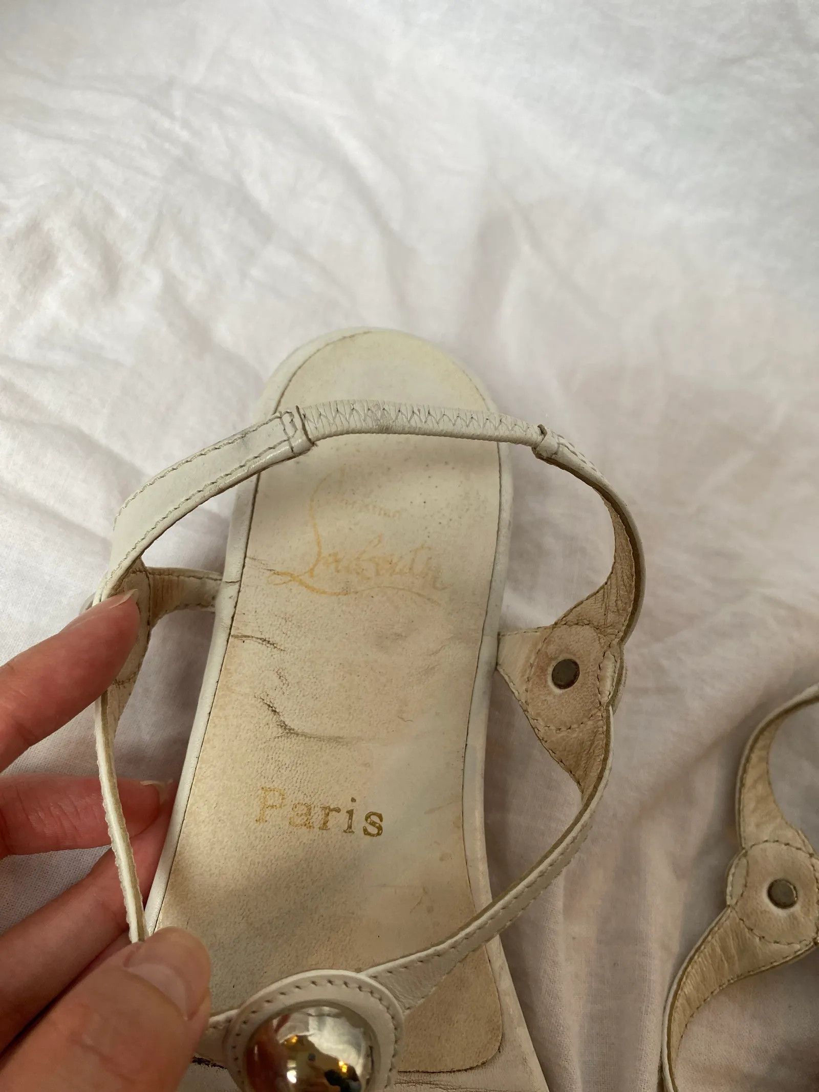 Christian Louboutin Christian Louboutin Sandals Size US 8 / IT 38 - 2 Thumbnail