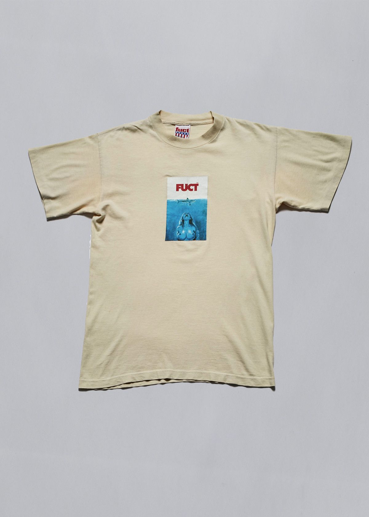 Fuct JAWS OG TEE 1990'S - MEDIUM | Grailed