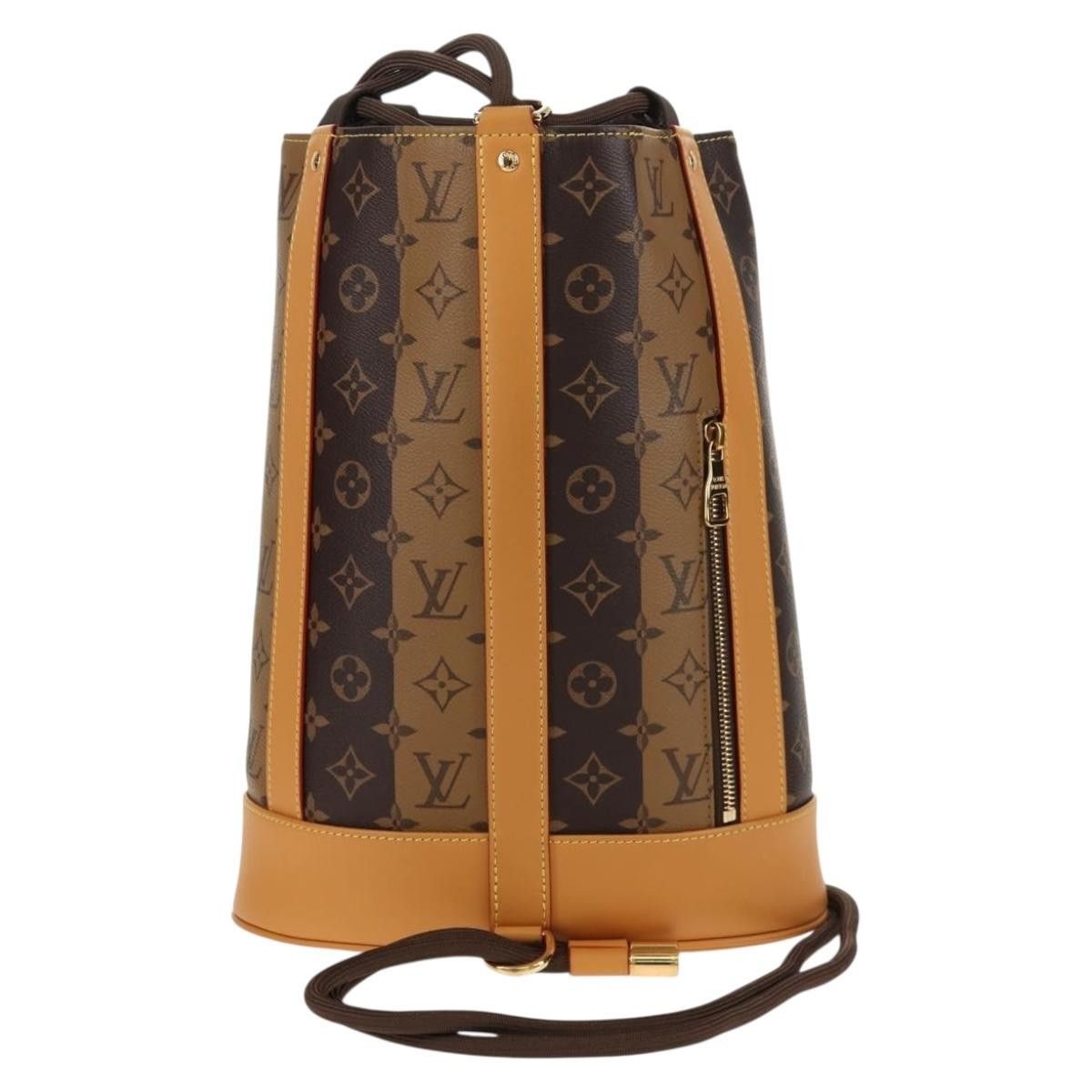 Louis Vuitton Louis Vuitton Nigo Randonnee Backpack Limited Edition Stripes Monogram Canvas Size ONE SIZE - 2 Thumbnail