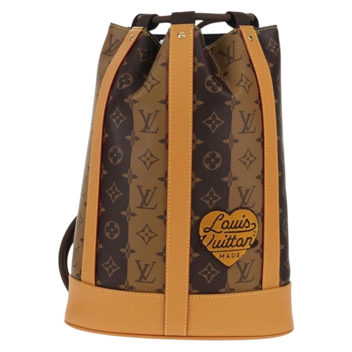 Louis Vuitton Louis Vuitton Nigo Randonnee Backpack Limited Edition Stripes Monogram Canvas Size ONE SIZE - 19 Thumbnail