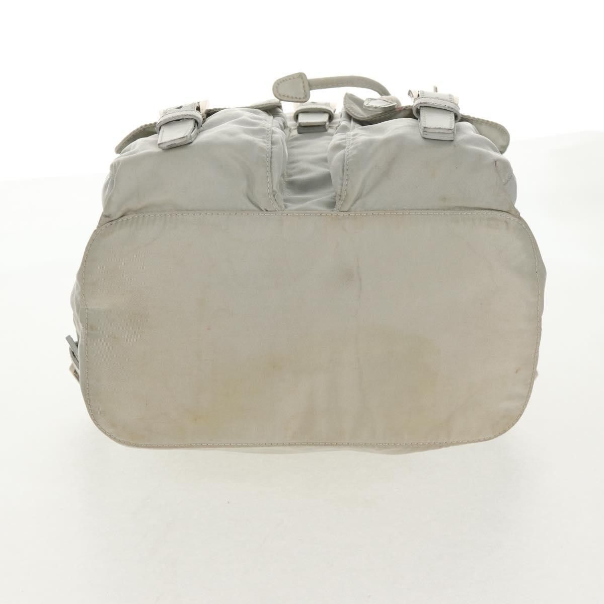 Prada Prada Double Pocket Backpack Chain Shoulder Bag Re-Nylon Size ONE SIZE - 17 Thumbnail