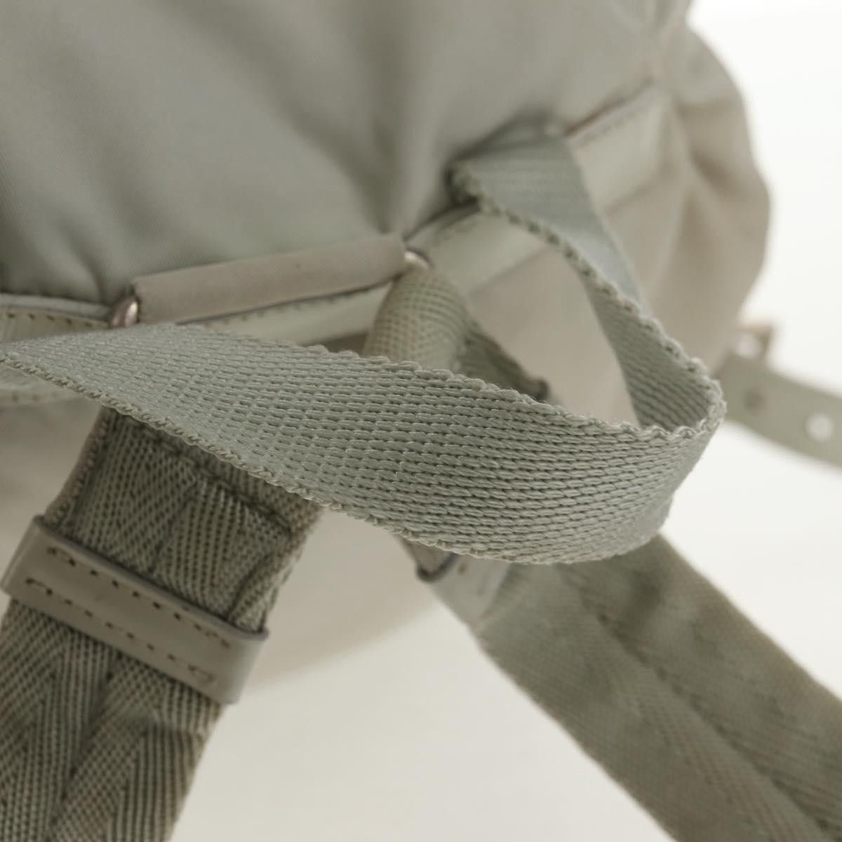 Prada Prada Double Pocket Backpack Chain Shoulder Bag Re-Nylon Size ONE SIZE - 16 Thumbnail