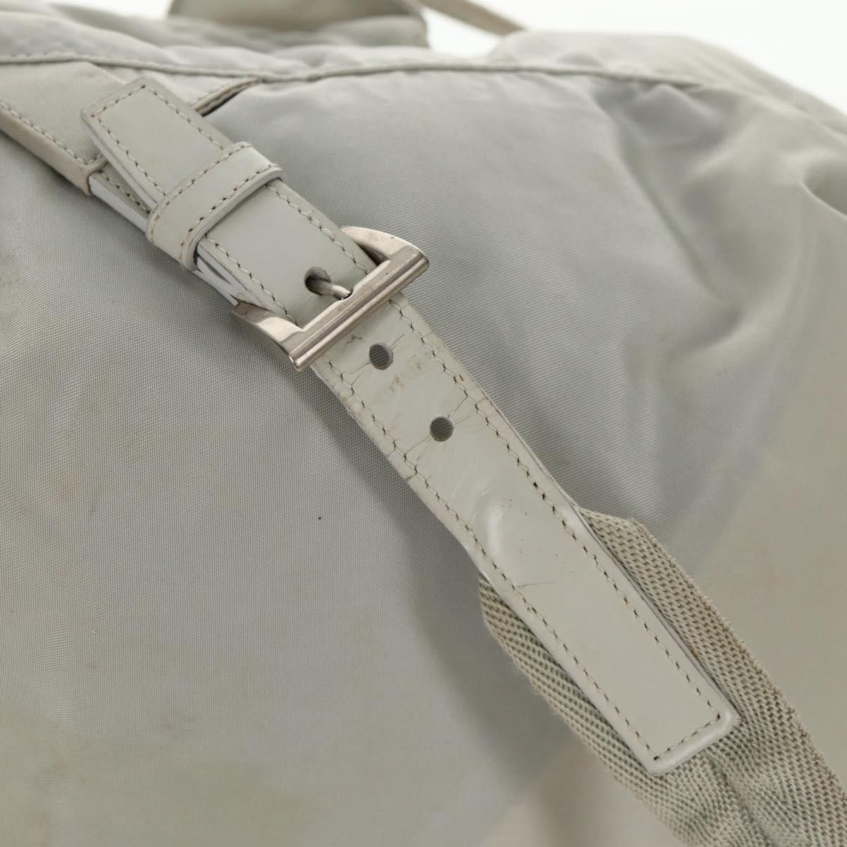 Prada Prada Double Pocket Backpack Chain Shoulder Bag Re-Nylon Size ONE SIZE - 13 Thumbnail
