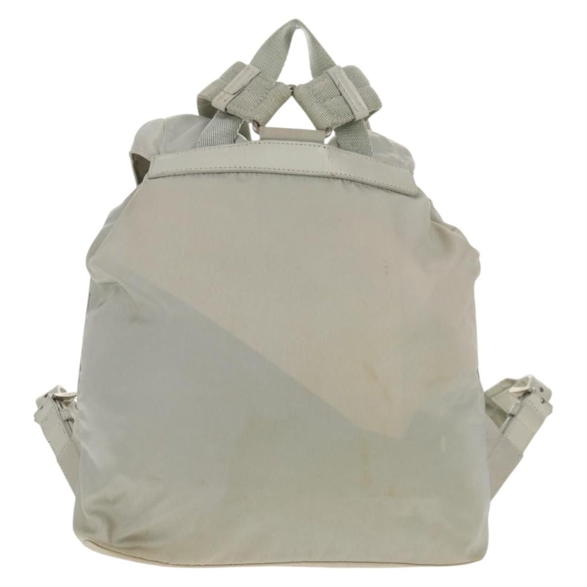 Prada Prada Double Pocket Backpack Chain Shoulder Bag Re-Nylon Size ONE SIZE - 2 Thumbnail
