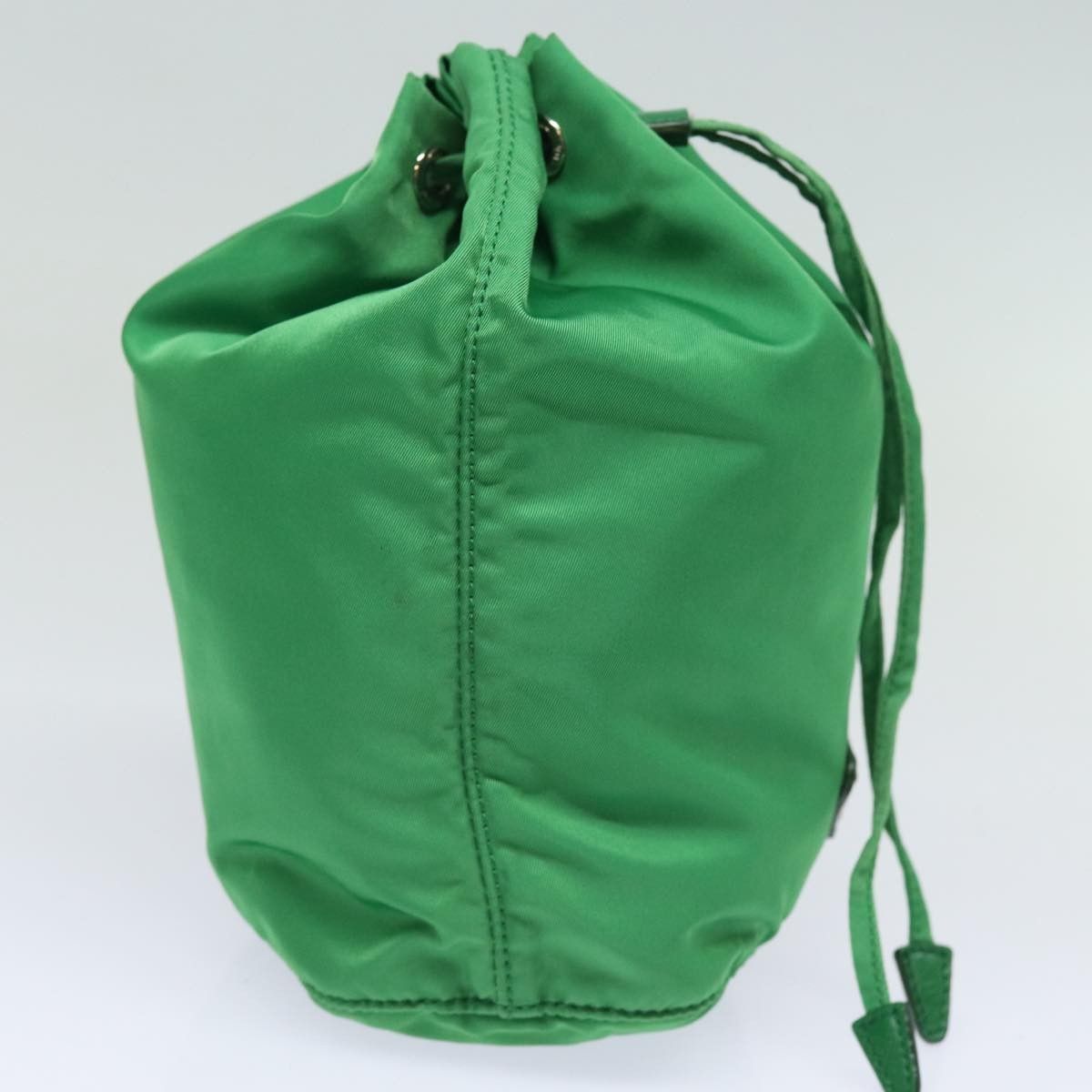 Prada Prada Vela Drawstring Bucket Wristlet Pouch Tessuto Size ONE SIZE - 3 Thumbnail
