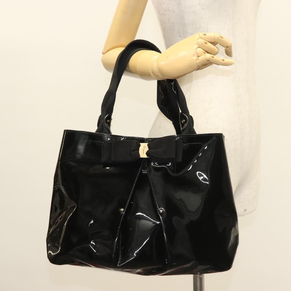 Salvatore Ferragamo Salvatore Ferragamo Vala Patent leather Size ONE SIZE - 14 Thumbnail