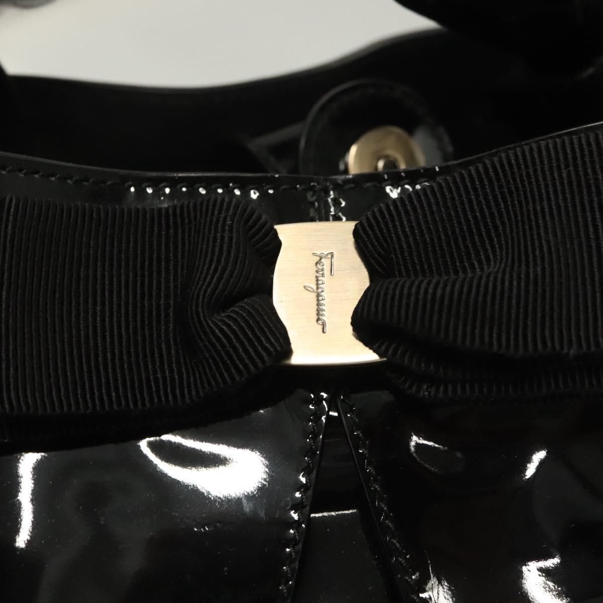 Salvatore Ferragamo Salvatore Ferragamo Vala Patent leather Size ONE SIZE - 13 Thumbnail