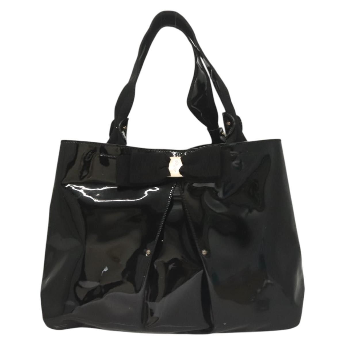 Salvatore Ferragamo Salvatore Ferragamo Vala Patent leather Size ONE SIZE - 18 Thumbnail