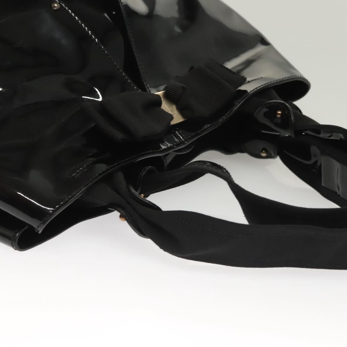 Salvatore Ferragamo Salvatore Ferragamo Vala Patent leather Size ONE SIZE - 16 Thumbnail