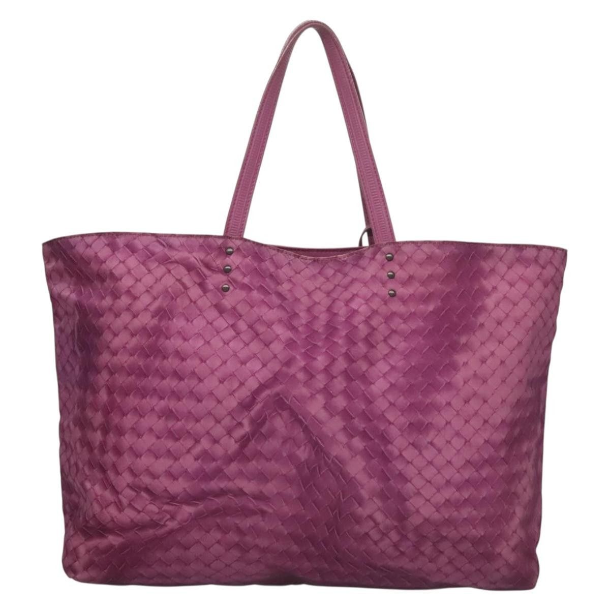 Bottega Veneta Bottega Veneta Intrecciolusion Tote Printed Nylon Size ONE SIZE - 2 Thumbnail
