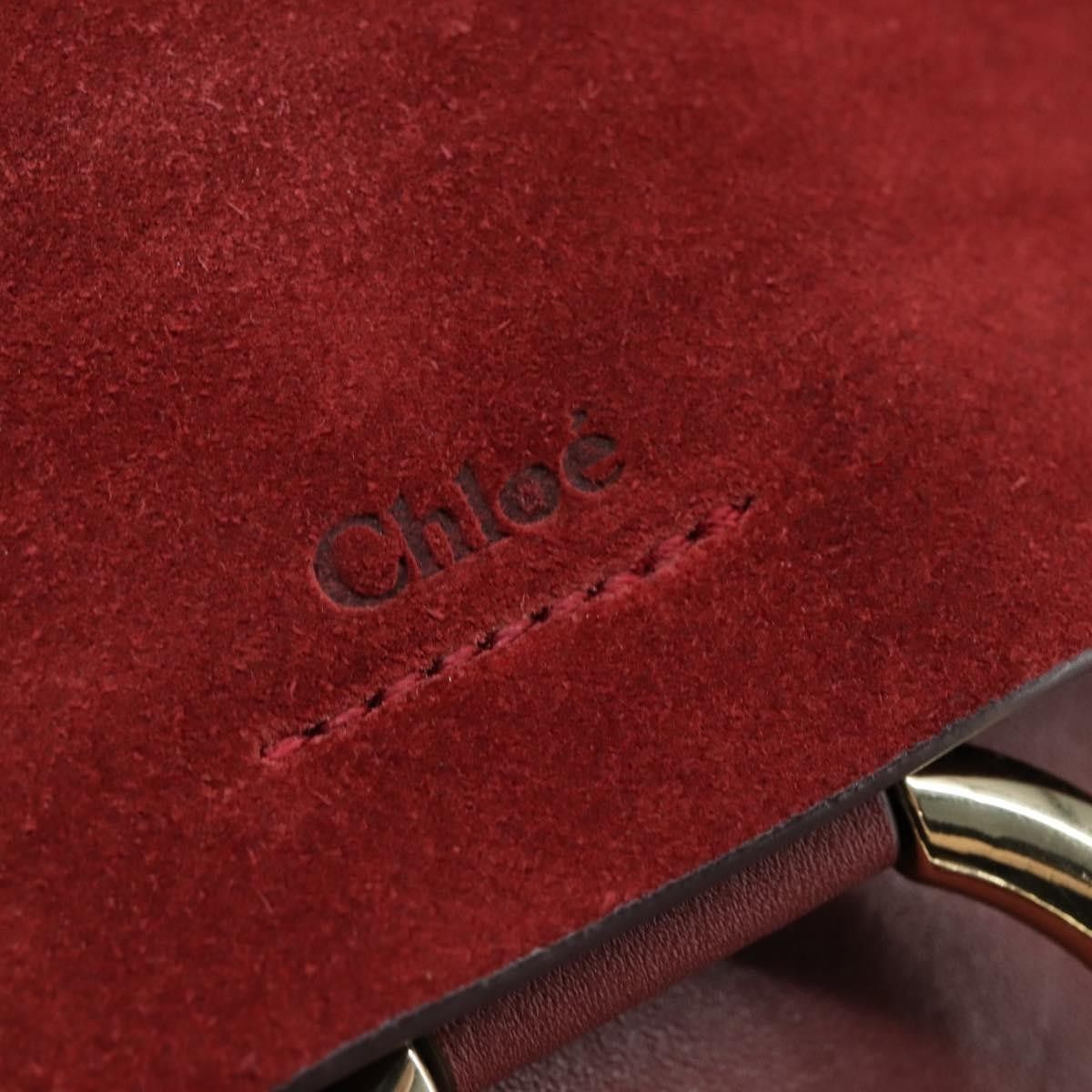 Chloe Chloe Faye Shoulder Bag Leather and Suede Size ONE SIZE - 15 Thumbnail