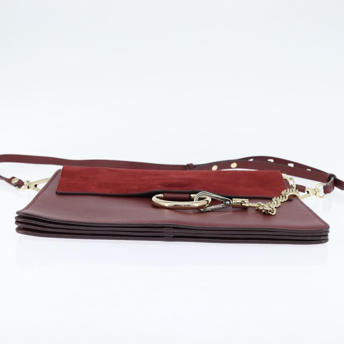Chloe Chloe Faye Shoulder Bag Leather and Suede Size ONE SIZE - 14 Thumbnail