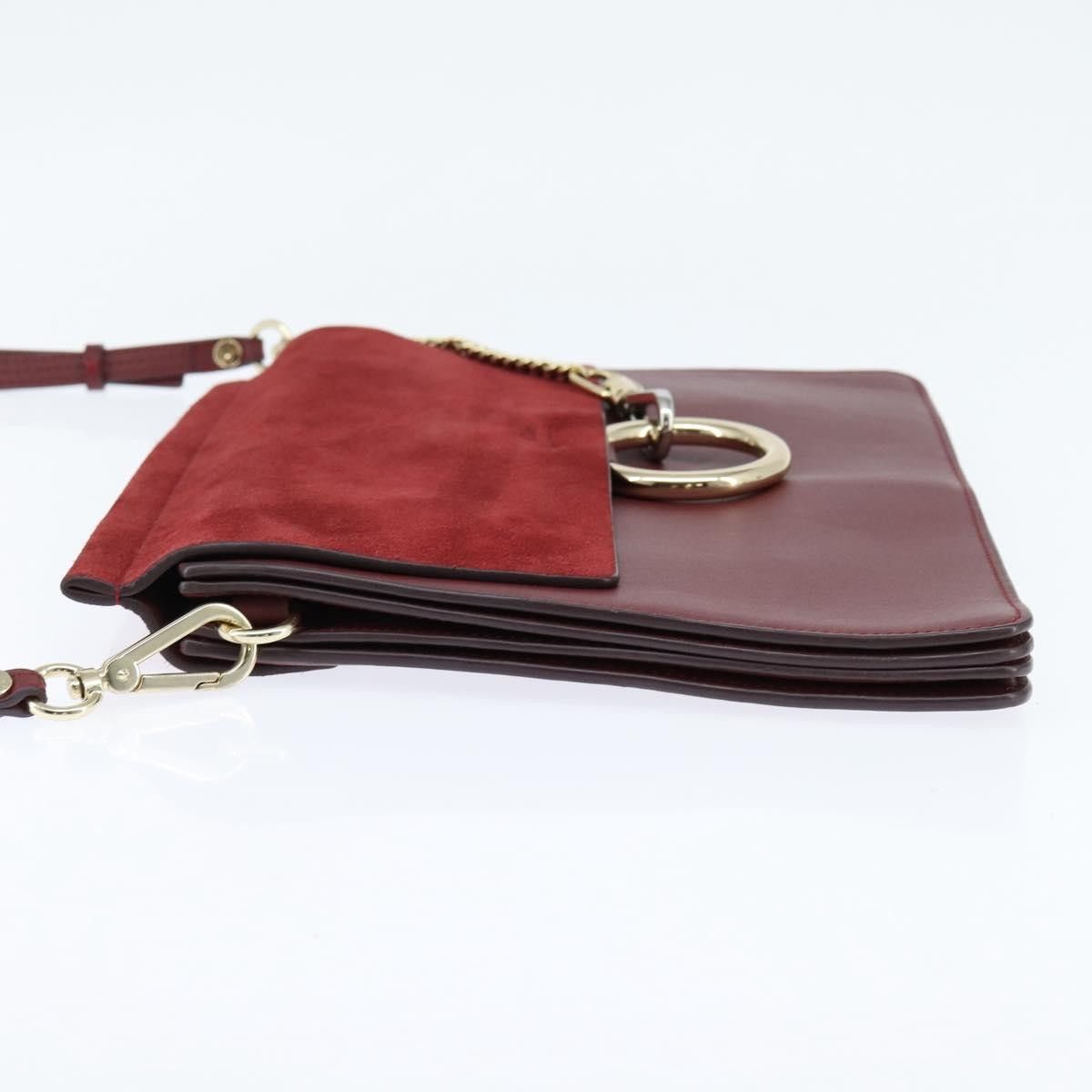 Chloe Chloe Faye Shoulder Bag Leather and Suede Size ONE SIZE - 3 Thumbnail