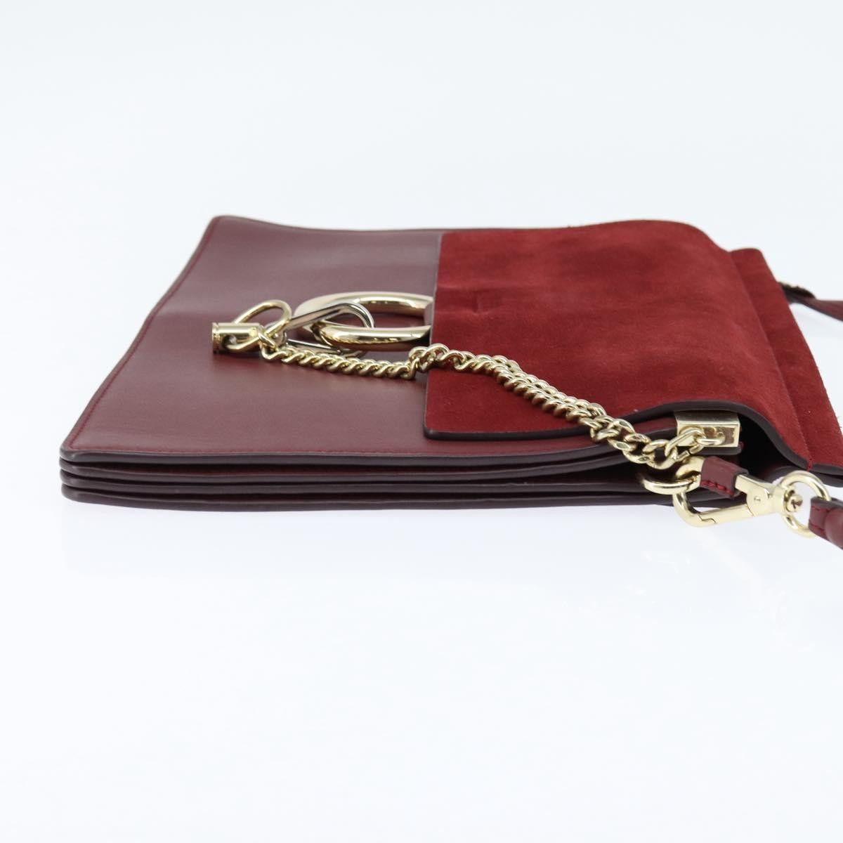 Chloe Chloe Faye Shoulder Bag Leather and Suede Size ONE SIZE - 4 Thumbnail