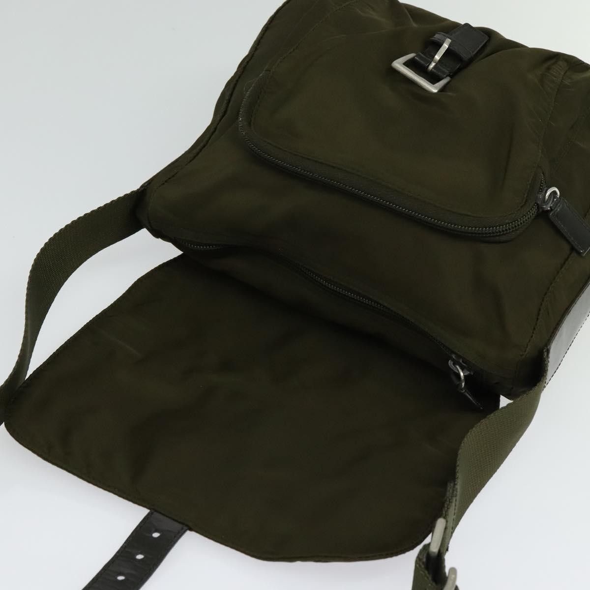 Prada Prada Buckle Messenger Bag Tessuto Size ONE SIZE - 19 Thumbnail