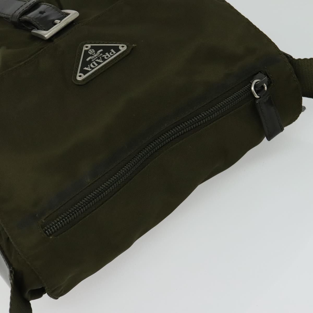 Prada Prada Buckle Messenger Bag Tessuto Size ONE SIZE - 14 Thumbnail