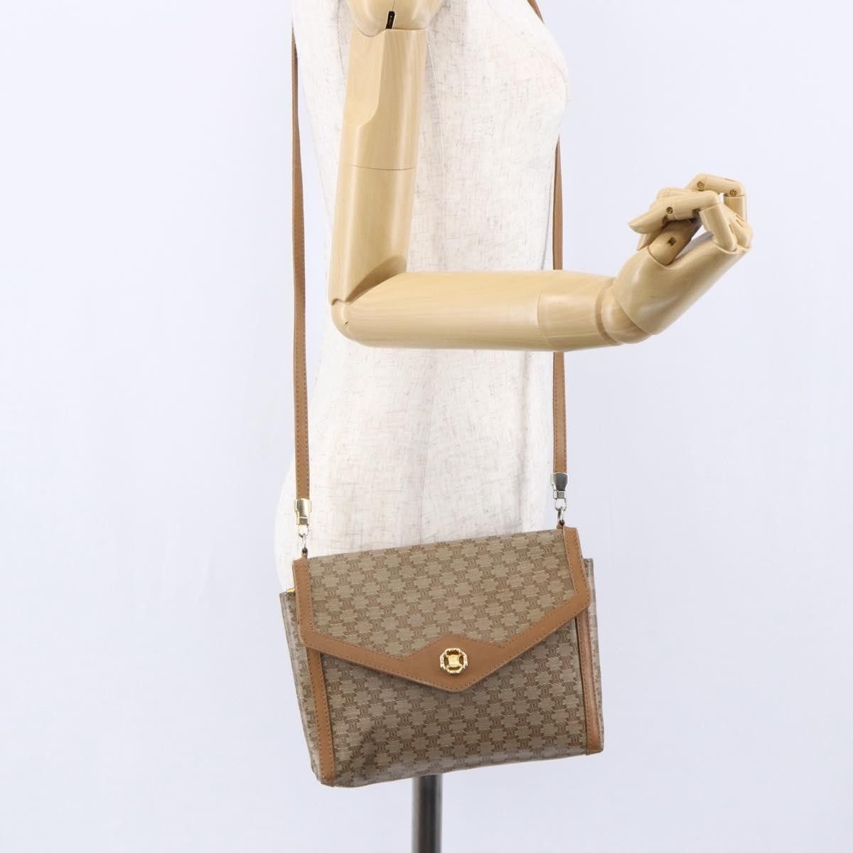 Celine Celine Vintage Macadam Canvas and Leather Size ONE SIZE - 13 Thumbnail