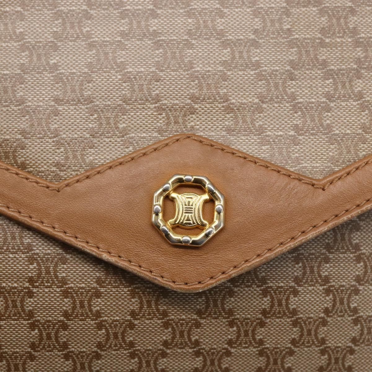Celine Celine Vintage Macadam Canvas and Leather Size ONE SIZE - 17 Thumbnail