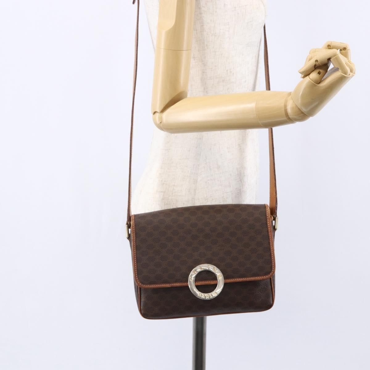 Celine Celine Vintage Macadam Circle Logo Canvas and Leather Size ONE SIZE - 13 Thumbnail
