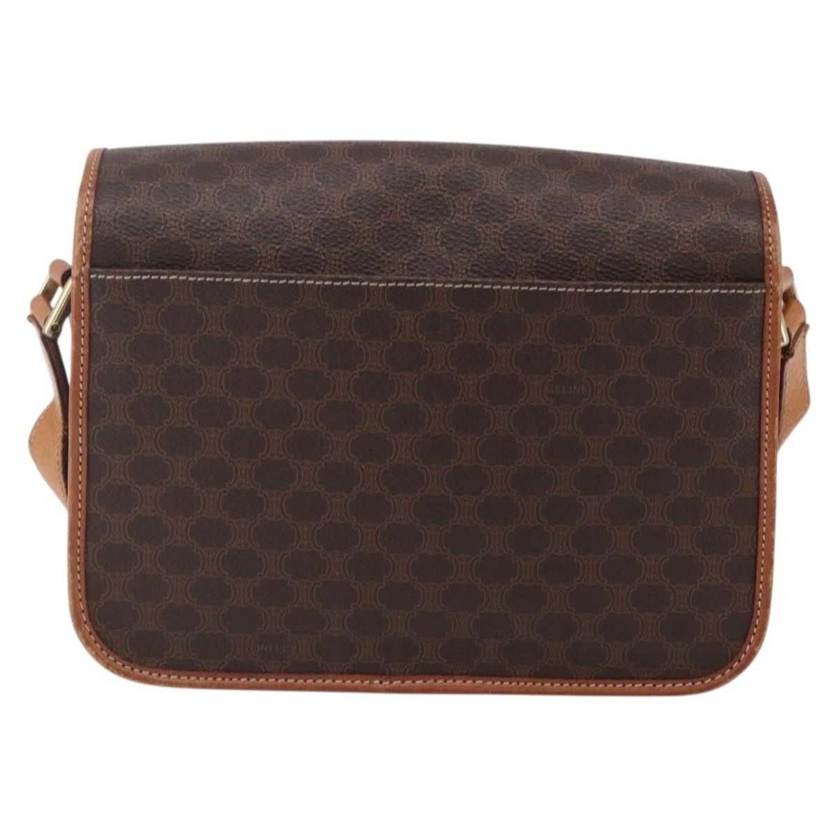 Celine Celine Vintage Macadam Circle Logo Canvas and Leather Size ONE SIZE - 2 Thumbnail