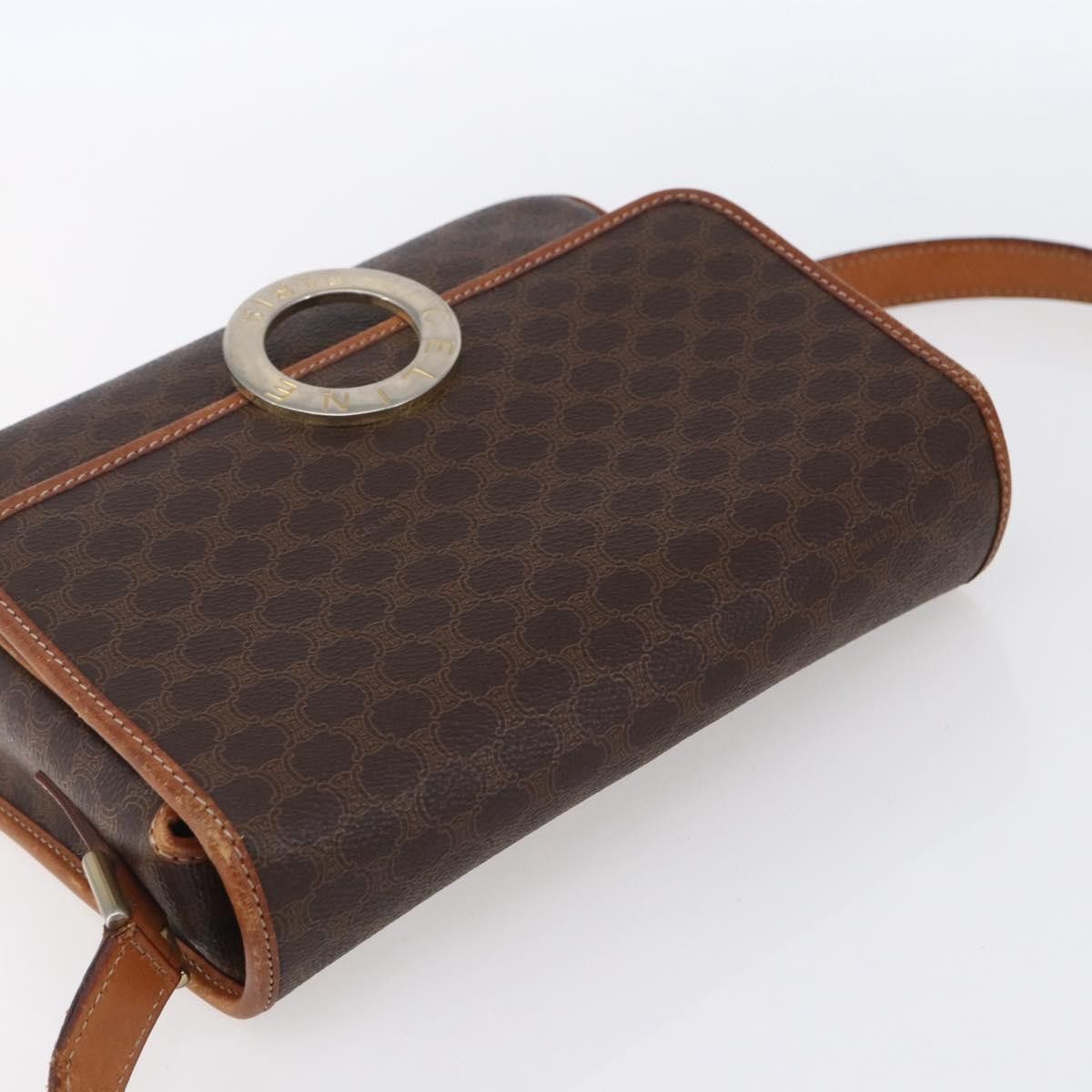 Celine Celine Vintage Macadam Circle Logo Canvas and Leather Size ONE SIZE - 14 Thumbnail