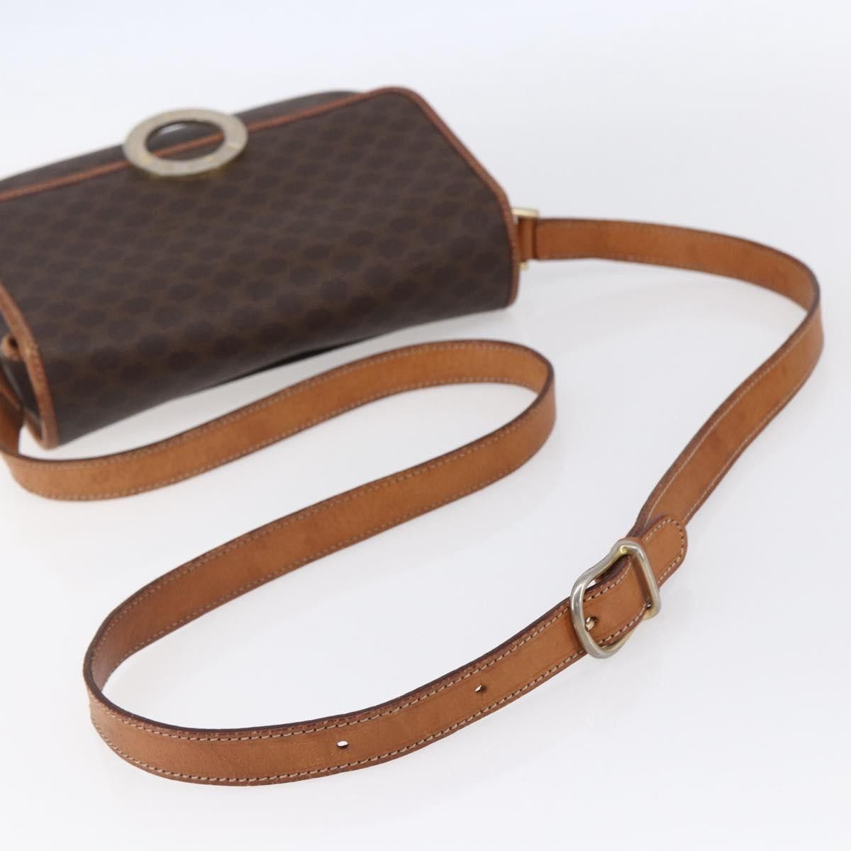Celine Celine Vintage Macadam Circle Logo Canvas and Leather Size ONE SIZE - 7 Thumbnail