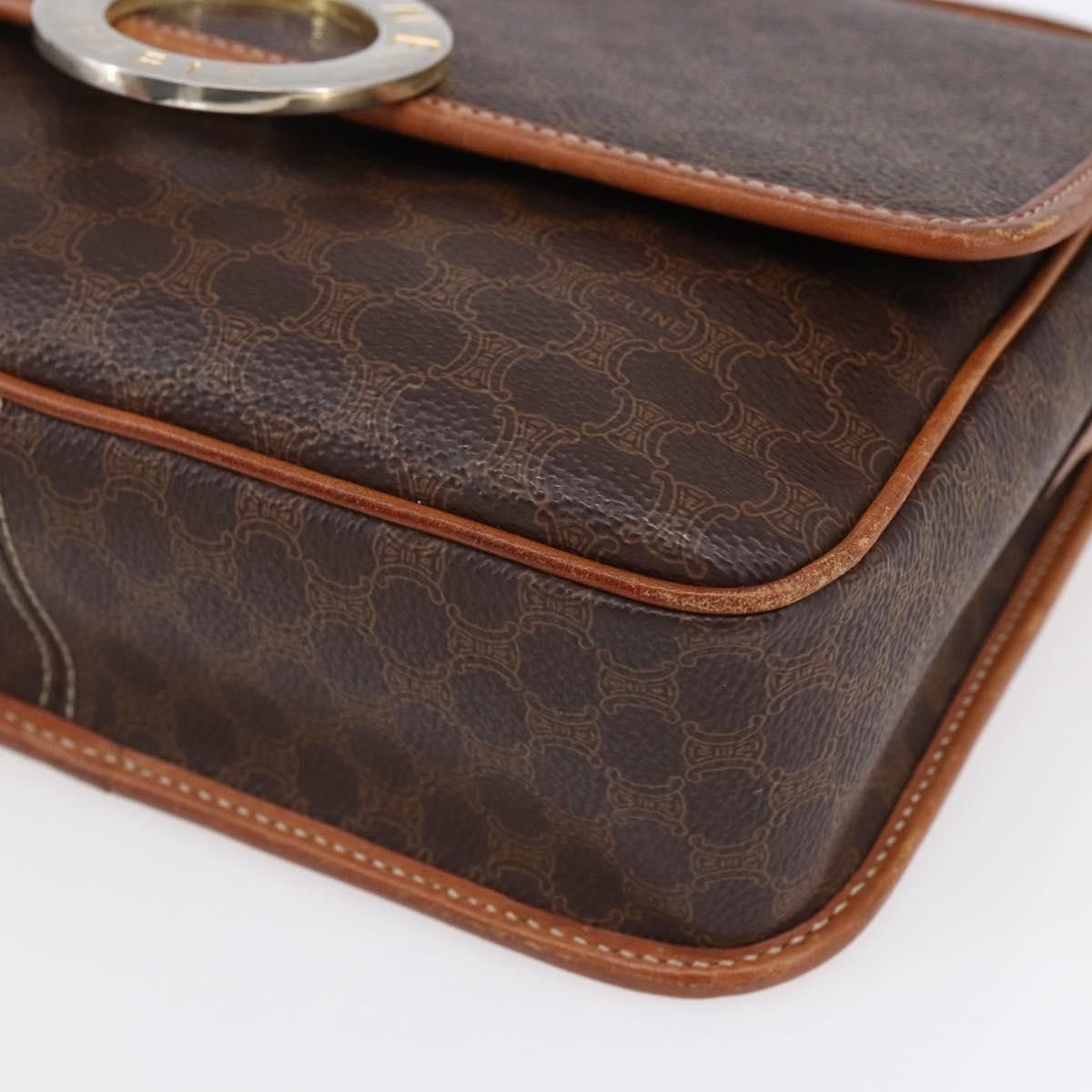 Celine Celine Vintage Macadam Circle Logo Canvas and Leather Size ONE SIZE - 11 Thumbnail