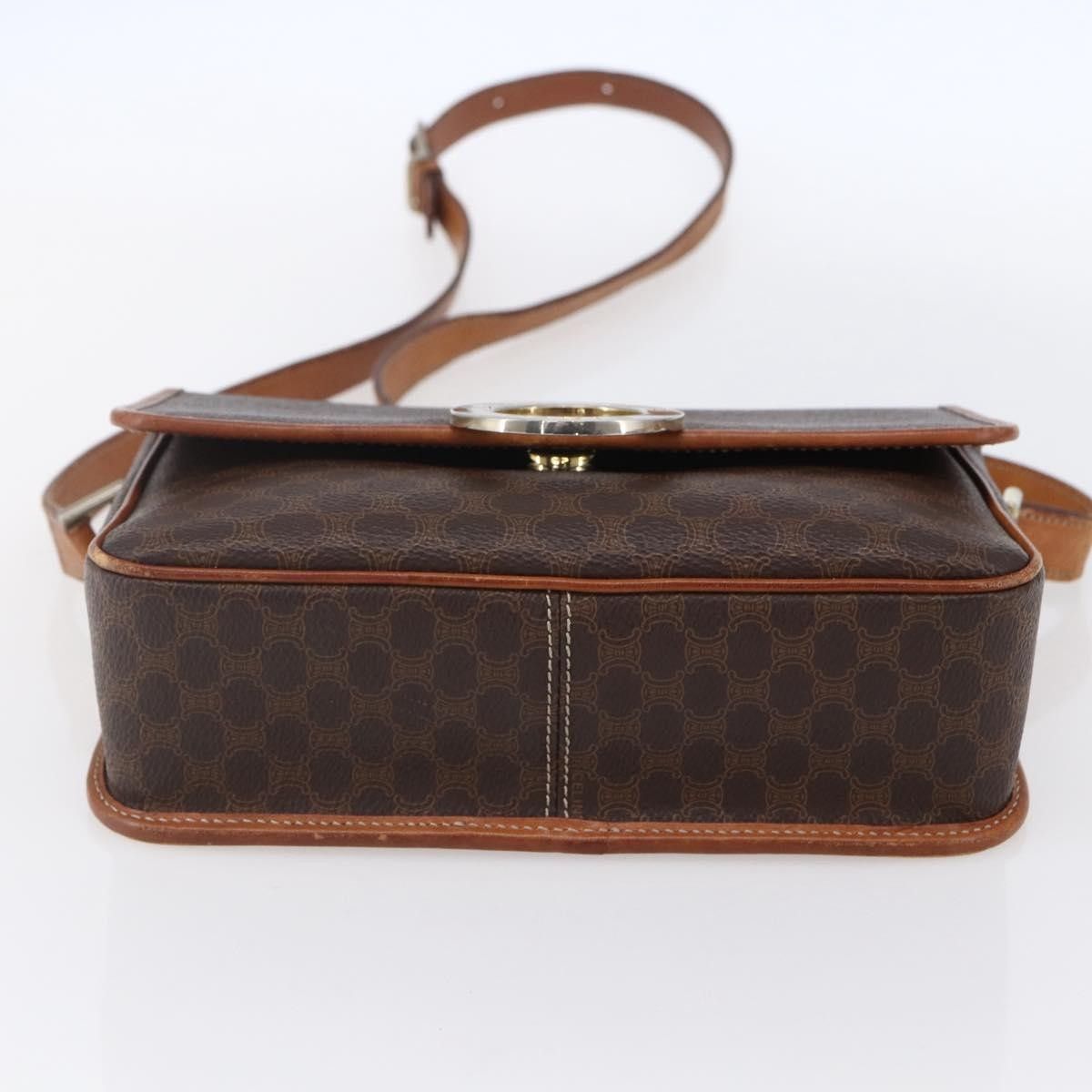 Celine Celine Vintage Macadam Circle Logo Canvas and Leather Size ONE SIZE - 16 Thumbnail
