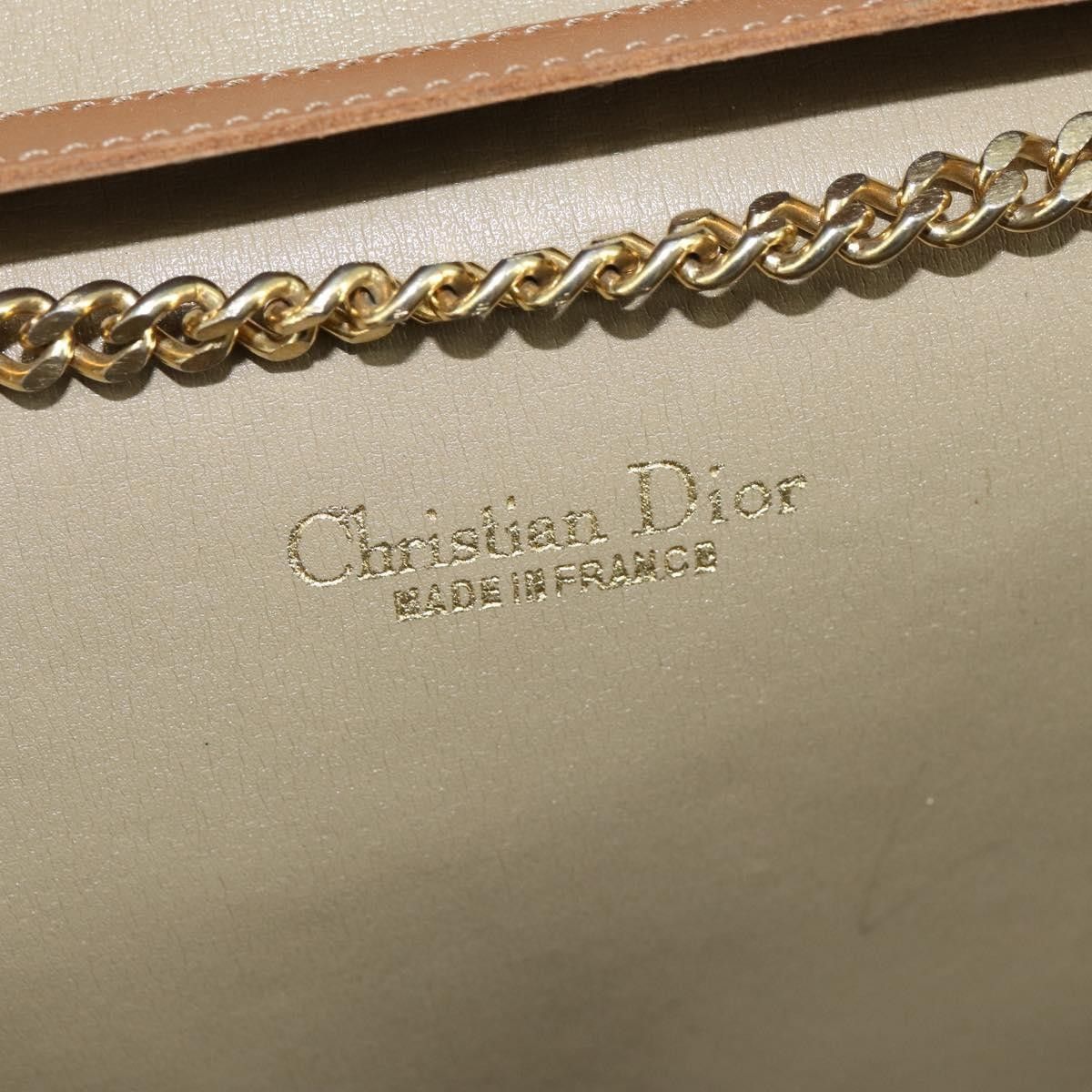 Dior Christian Dior Vintage Honeycomb chain Canvas Size ONE SIZE - 6 Thumbnail