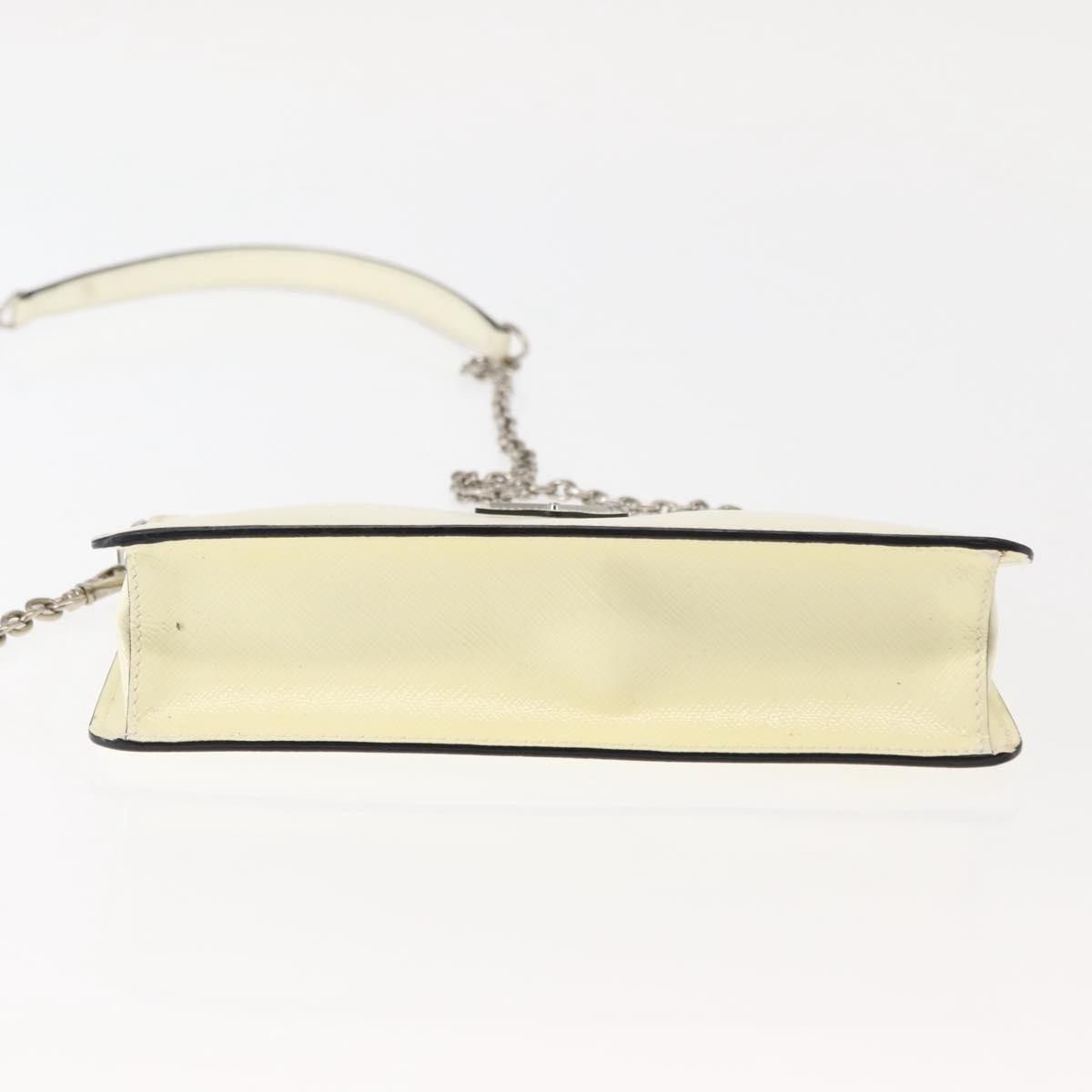 Prada Prada Chain Crossbody Bag Vernice Saffiano Leather Size ONE SIZE - 21 Thumbnail