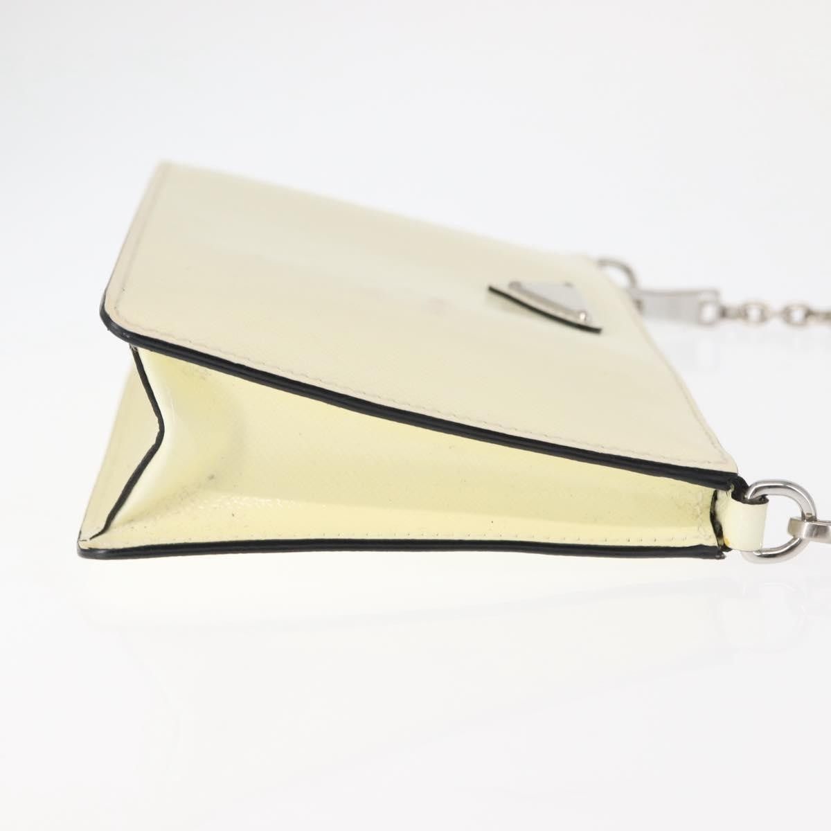 Prada Prada Chain Crossbody Bag Vernice Saffiano Leather Size ONE SIZE - 3 Thumbnail