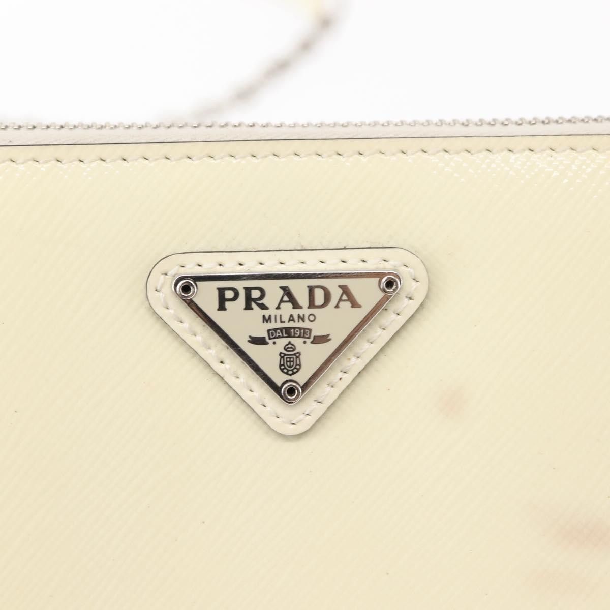 Prada Prada Chain Crossbody Bag Vernice Saffiano Leather Size ONE SIZE - 16 Thumbnail