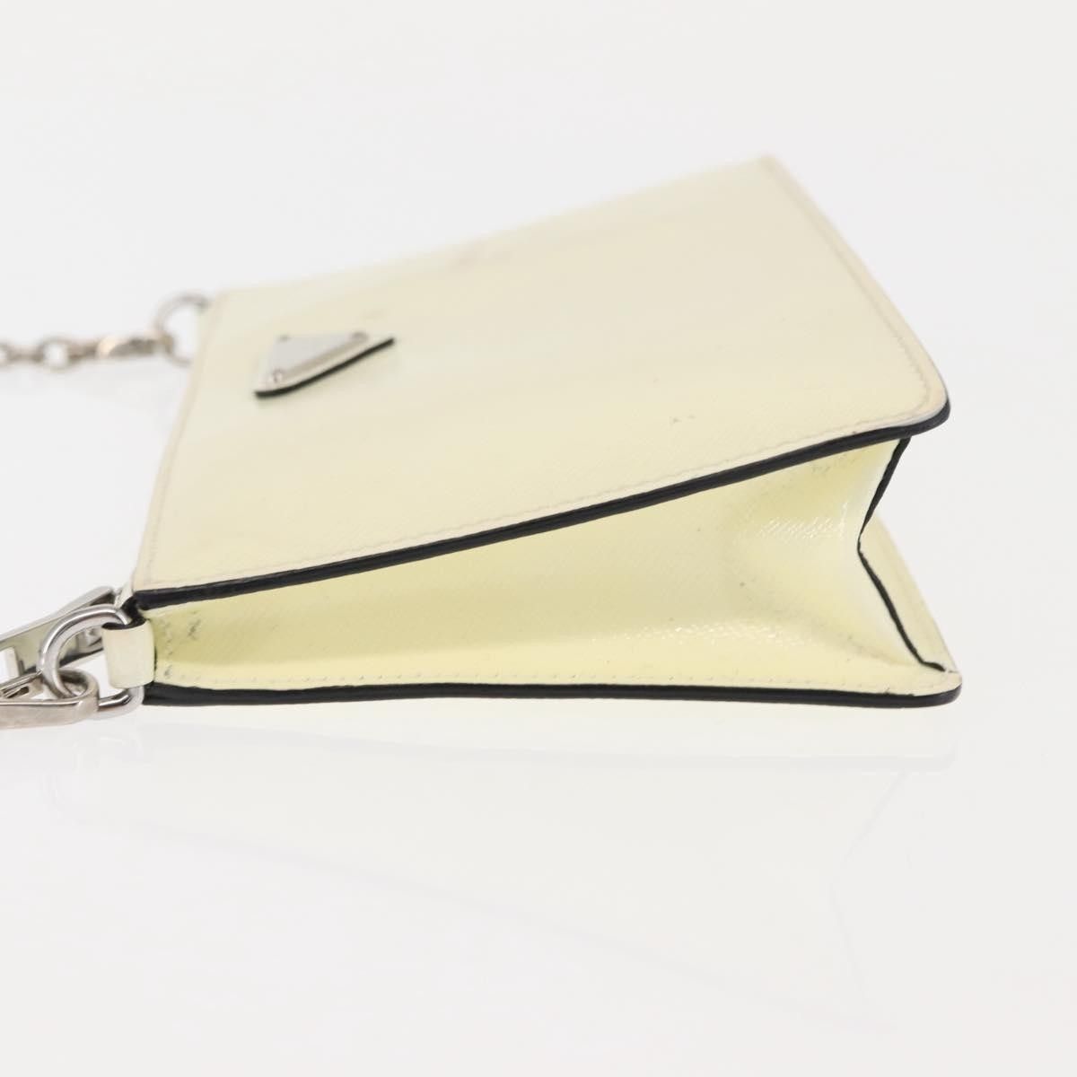 Prada Prada Chain Crossbody Bag Vernice Saffiano Leather Size ONE SIZE - 4 Thumbnail