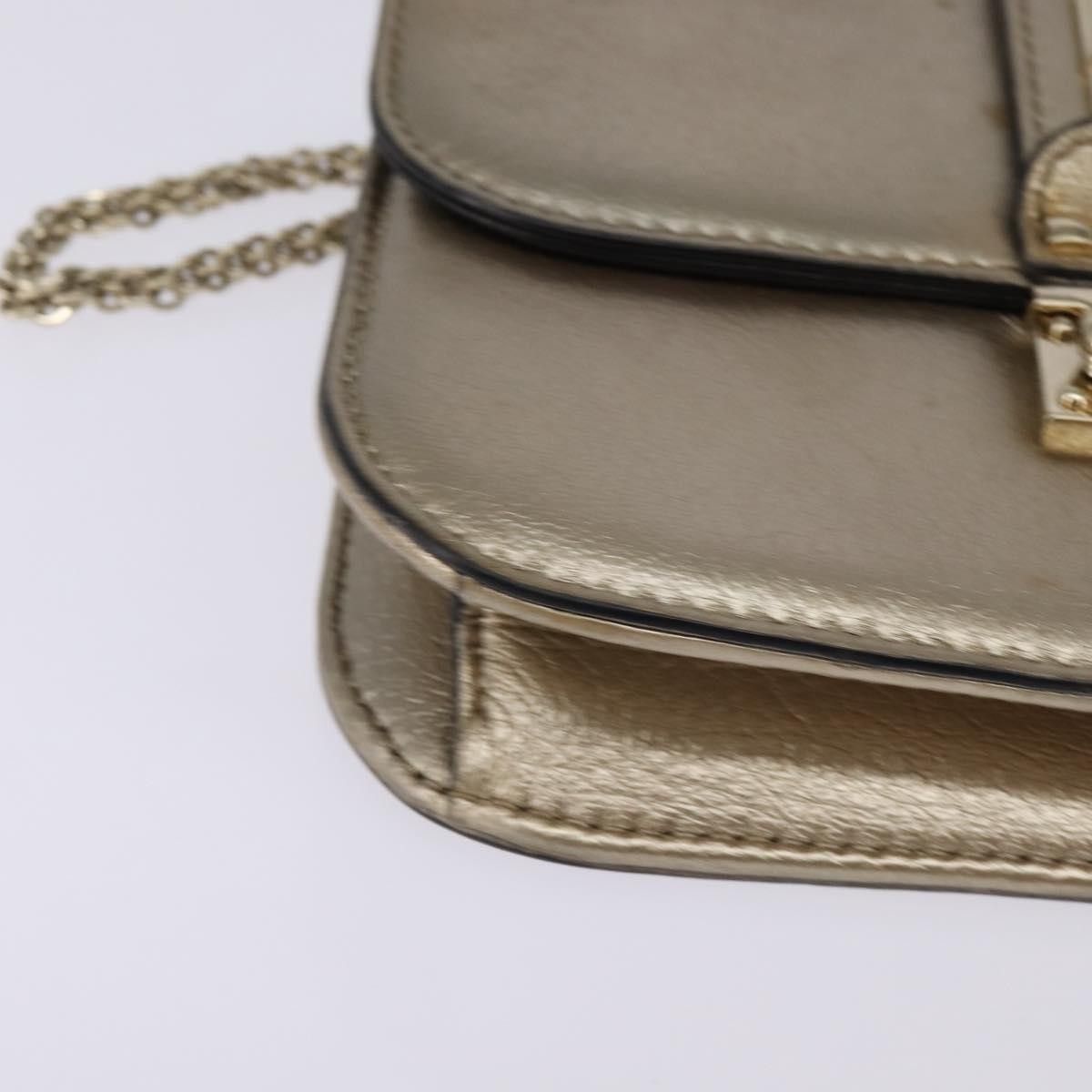 Valentino Valentino Garavani Glam Lock Shoulder Bag Leather Size ONE SIZE - 9 Thumbnail