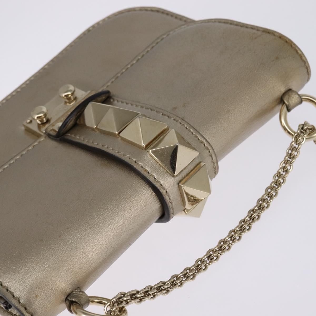 Valentino Valentino Garavani Glam Lock Shoulder Bag Leather Size ONE SIZE - 13 Thumbnail