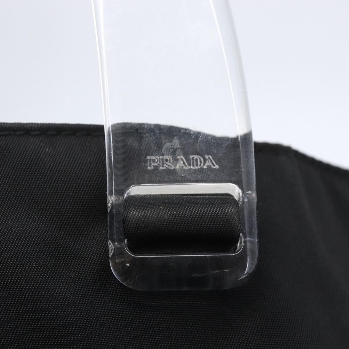 Prada Prada Resin Handle Tote Tessuto Size ONE SIZE - 17 Thumbnail